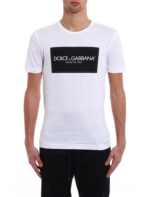 dolce gabbana mens white t shirt|farfetch dolce and gabbana t shirts.